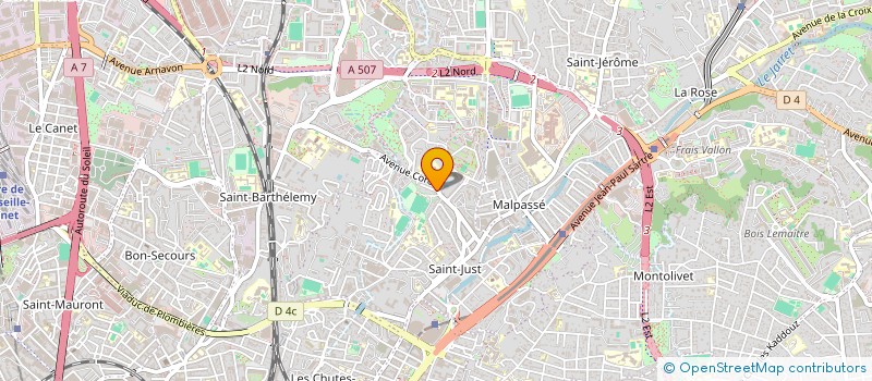 localisation de l'entreprise MONSIEUR ANTOINE GIACOMONI à MARSEILLE 13EME