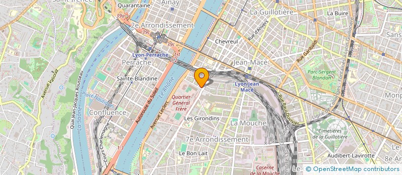 localisation de l'entreprise MONSIEUR ANTOINE GIBERT  LYON