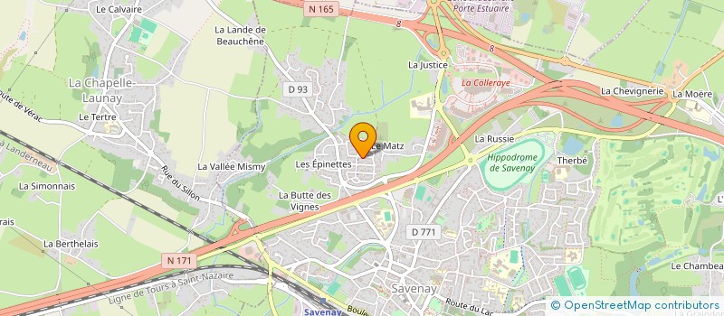 localisation de l'entreprise MONSIEUR ANTOINE GICQUIAUD  SAVENAY