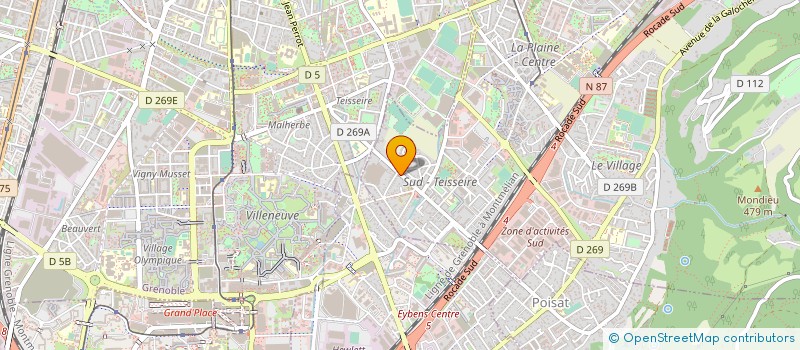 localisation de l'entreprise MONSIEUR ANTOINE GIGLIO  SAINT-MARTIN-D'HERES