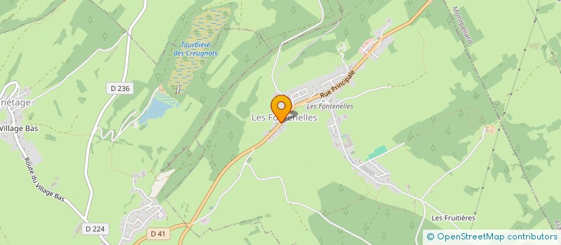 localisation de l'entreprise MONSIEUR ANTOINE GIGOT  SAINT-JULIEN-LES-RUSSEY