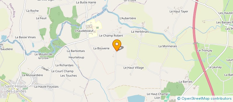 localisation de l'entreprise MONSIEUR ANTOINE GILBERT à LE CHATELLIER