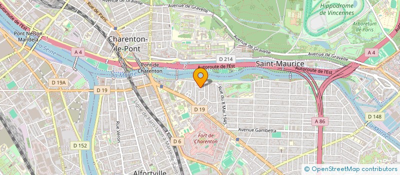 localisation de l'entreprise MONSIEUR ANTOINE GILBERT à MAISONS-ALFORT