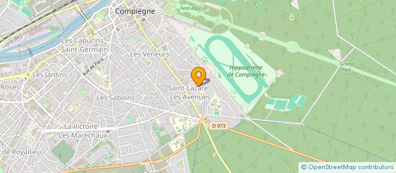 localisation de l'entreprise MONSIEUR ANTOINE GILIBERT à COMPIEGNE