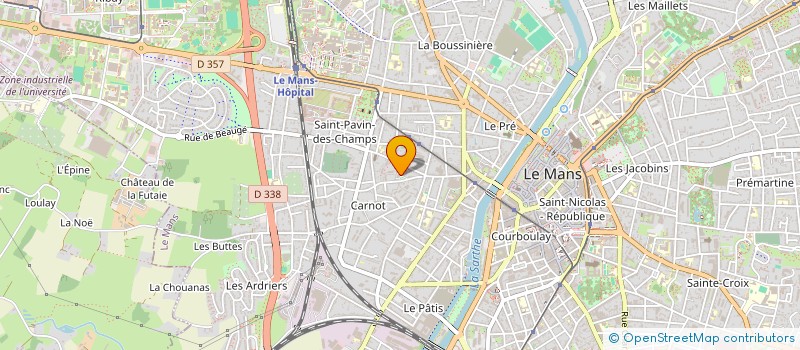 localisation de l'entreprise MONSIEUR ANTOINE GILLAIZEAU à LE MANS