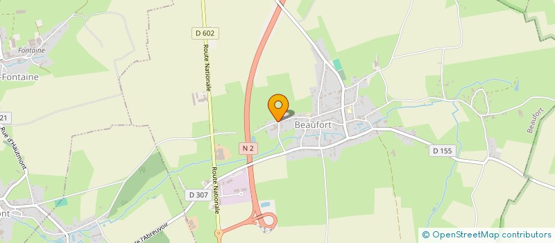 localisation de l'entreprise MONSIEUR ANTOINE GILLET à BEAUFORT