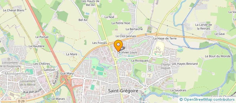 localisation de l'entreprise MONSIEUR ANTOINE GILLET  AMBARES-ET-LAGRAVE