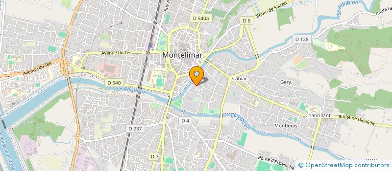 localisation de l'entreprise MONSIEUR ANTOINE GILLET à MONTELIMAR