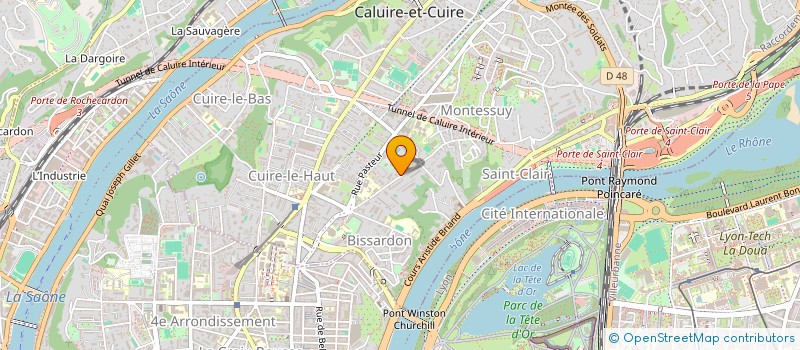 localisation de l'entreprise MONSIEUR ANTOINE GILLIARD  CALUIRE-ET-CUIRE