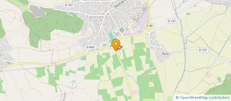 localisation de l'entreprise MONSIEUR ANTOINE GIMENEZ  CALVISSON