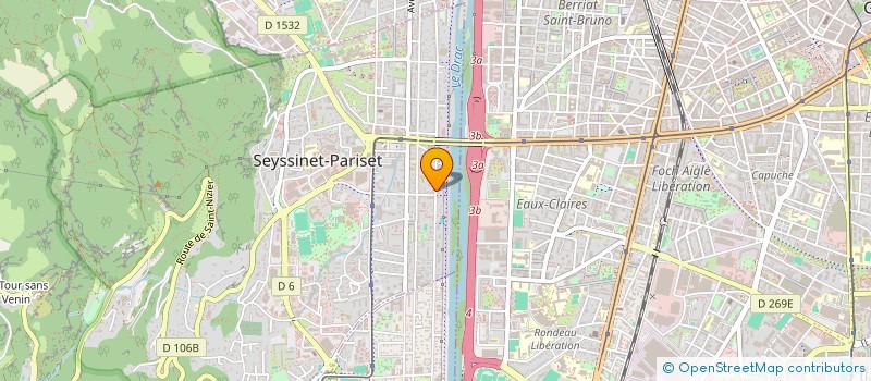 localisation de l'entreprise MONSIEUR ANTOINE GIMENO  SEYSSINET-PARISET