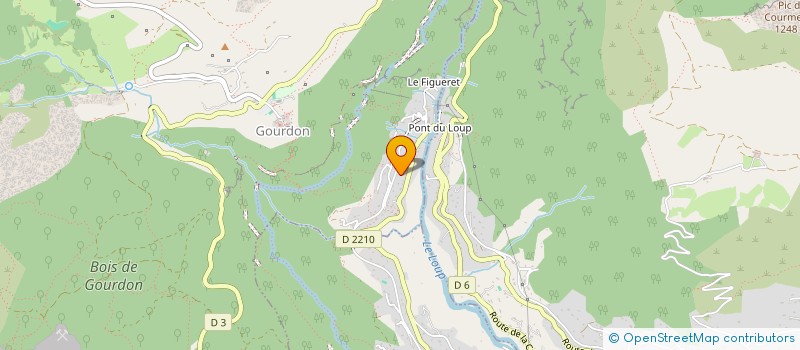 localisation de l'entreprise MONSIEUR ANTOINE GIORDAN  GOURDON