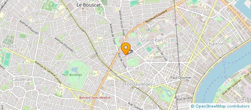 localisation de l'entreprise MONSIEUR ANTOINE GIRAUDMAILLET  BORDEAUX