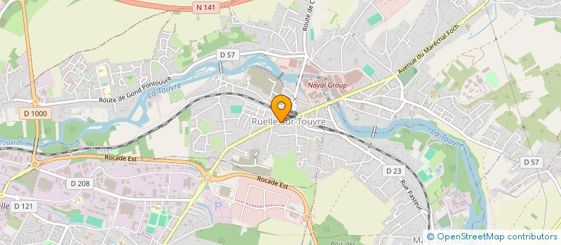 localisation de l'entreprise MONSIEUR ANTOINE GIROT  RUELLE-SUR-TOUVRE