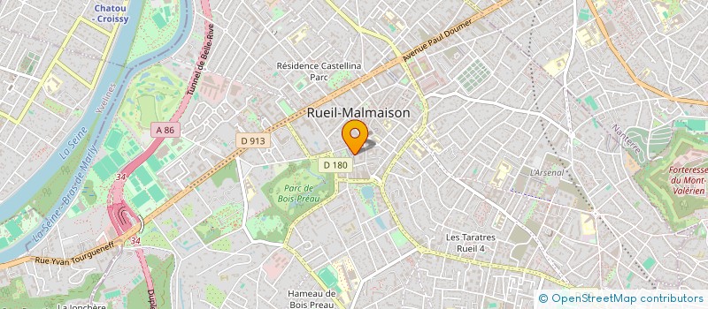 localisation de l'entreprise MONSIEUR ANTOINE GIZARDIN à RUEIL-MALMAISON