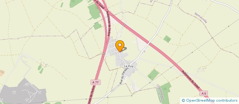 localisation de l'entreprise MONSIEUR ANTOINE GLORIEUX à SOUPPES-SUR-LOING
