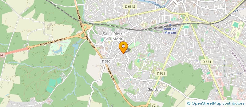 localisation de l'entreprise MONSIEUR ANTOINE GODEMET  SAINT-PIERRE-DU-MONT