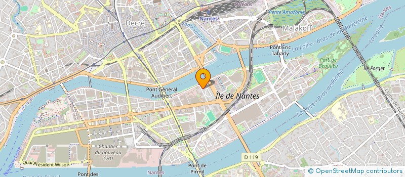 localisation de l'entreprise MONSIEUR ANTOINE GODET à NANTES