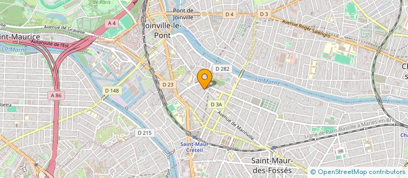 localisation de l'entreprise MONSIEUR ANTOINE GODIN à SAINT-MAUR-DES-FOSSES