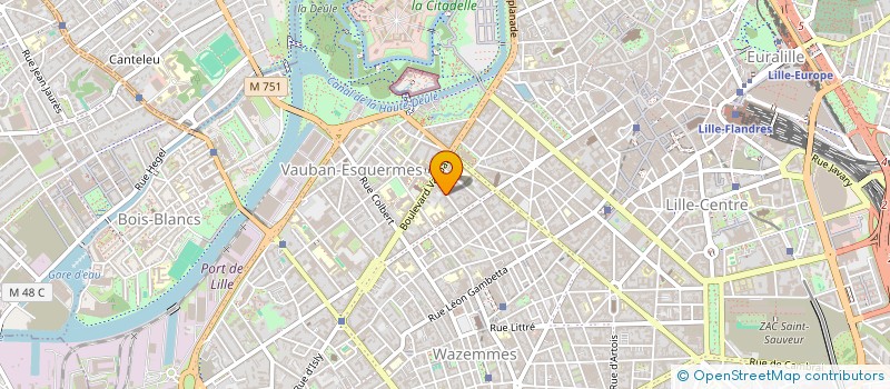 localisation de l'entreprise MONSIEUR ANTOINE GOGET à LILLE