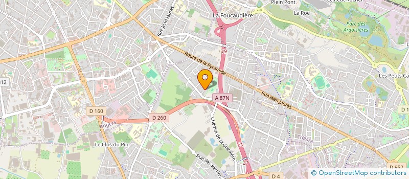 localisation de l'entreprise MONSIEUR ANTOINE GOMEZ à LES PONTS-DE-CE