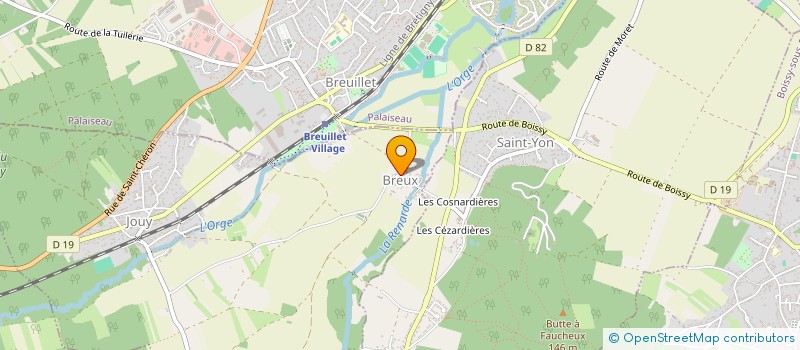 localisation de l'entreprise MONSIEUR ANTOINE GOMEZ  BREUX-JOUY