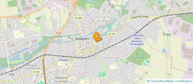 localisation de l'entreprise MONSIEUR ANTOINE GOMIS à ARPAJON