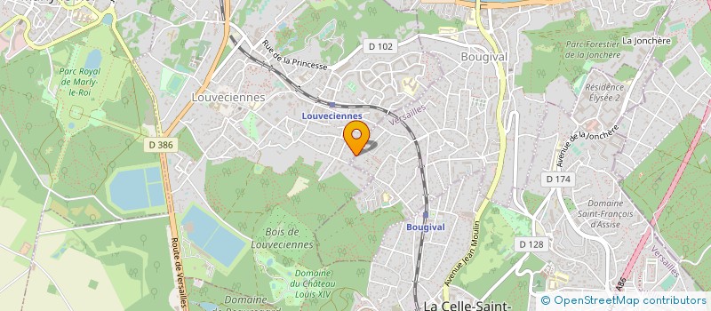 localisation de l'entreprise MONSIEUR ANTOINE GONIN à BOUGIVAL