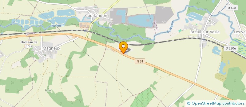 localisation de l'entreprise MONSIEUR ANTOINE GONON  BREUIL-SUR-VESLE