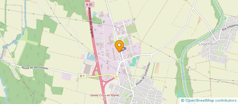 localisation de l'entreprise MONSIEUR ANTOINE GONON  SAINTE-CROIX-EN-PLAINE