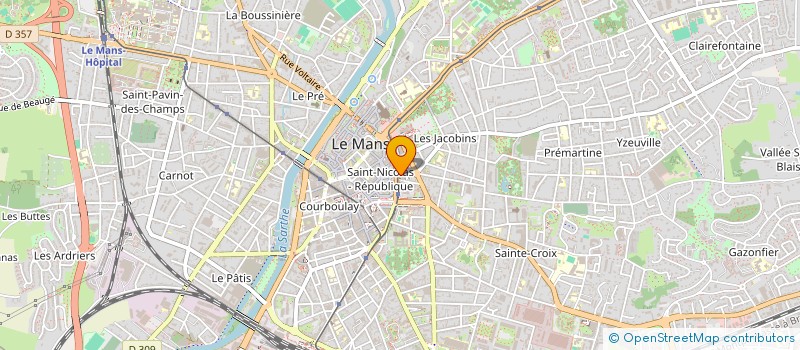 localisation de l'entreprise MONSIEUR ANTOINE GONSARD  LE MANS