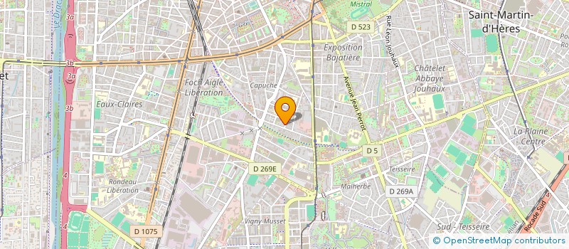 localisation de l'entreprise MONSIEUR ANTOINE GONTHIER à GRENOBLE