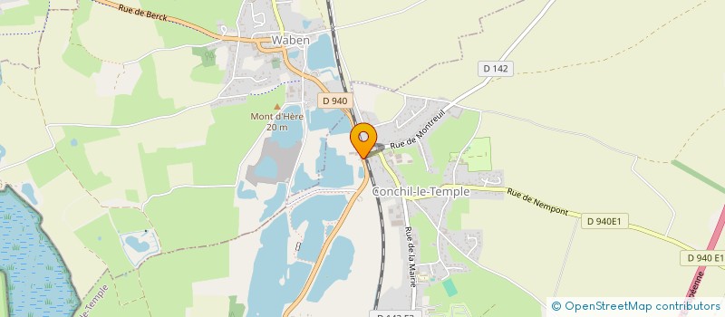 localisation de l'entreprise MONSIEUR ANTOINE GONTIER  CONCHIL-LE-TEMPLE