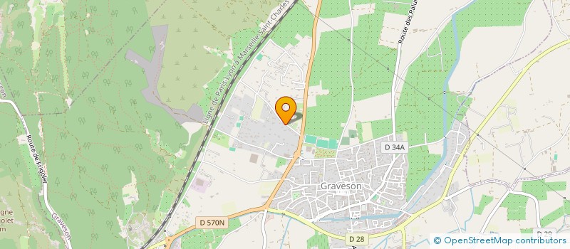 localisation de l'entreprise MONSIEUR ANTOINE GORLA  GRAVESON