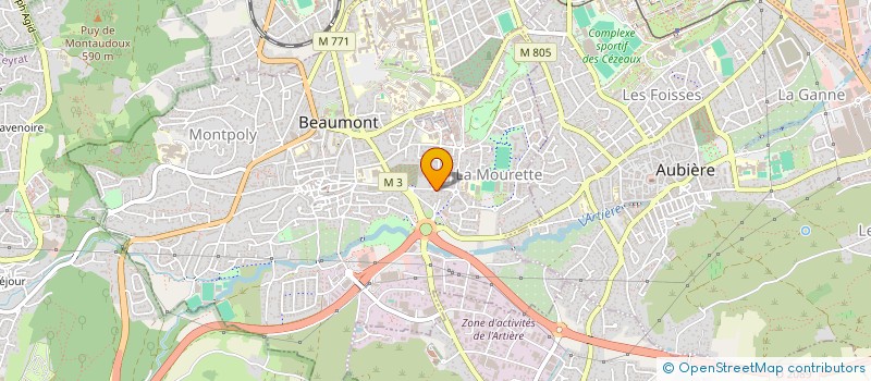 localisation de l'entreprise MONSIEUR ANTOINE GORNES  BEAUMONT