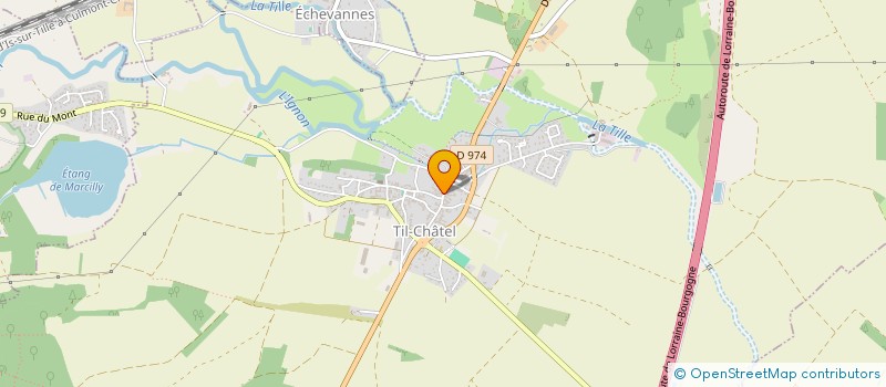 localisation de l'entreprise MONSIEUR ANTOINE GOSSELIN  TIL-CHATEL