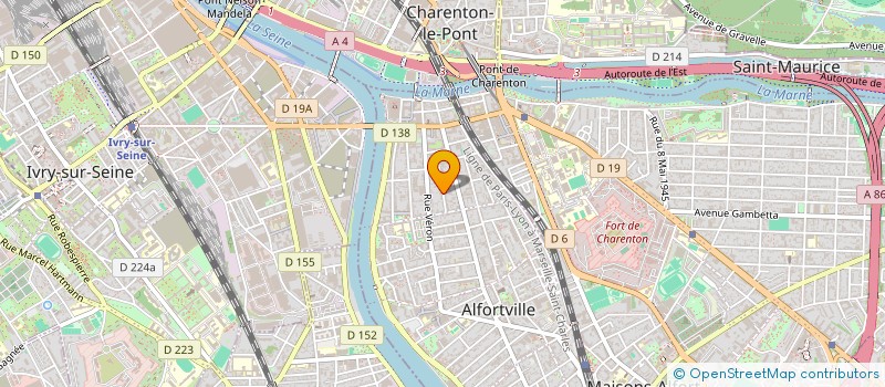 localisation de l'entreprise MONSIEUR ANTOINE GOUBIN à ALFORTVILLE