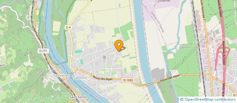 localisation de l'entreprise MONSIEUR ANTOINE GOUILLET  SABLONS