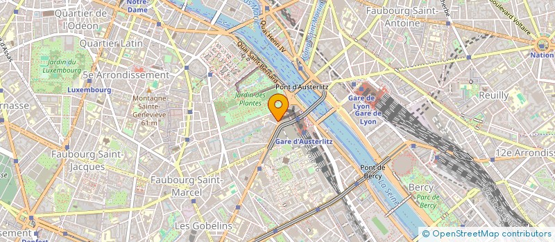 localisation de l'entreprise MONSIEUR ANTOINE GOULET  PARIS