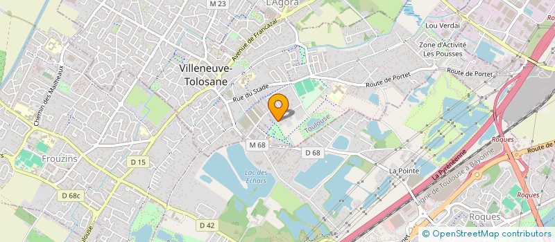 localisation de l'entreprise MONSIEUR ANTOINE GOURDON à VILLENEUVE-TOLOSANE