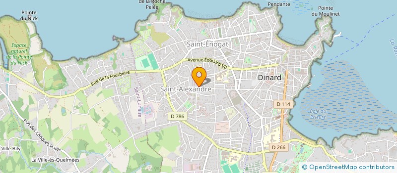 localisation de l'entreprise MONSIEUR ANTOINE GOURON à DINARD