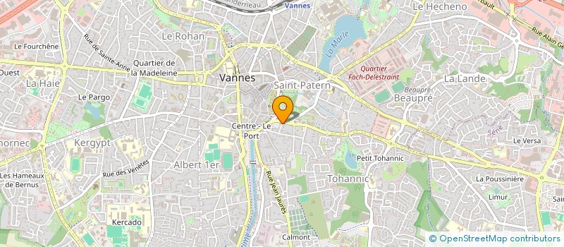 localisation de l'entreprise MONSIEUR ANTOINE GOURSOLAS à VANNES