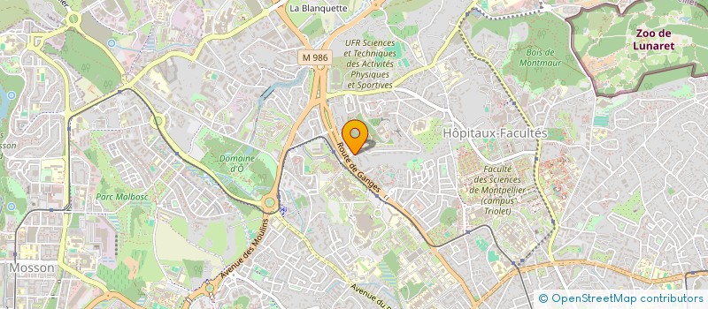 localisation de l'entreprise MONSIEUR ANTOINE GRAND à MONTPELLIER