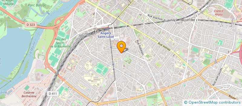 localisation de l'entreprise MONSIEUR ANTOINE GRELARD  ANGERS