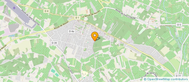 localisation de l'entreprise MONSIEUR ANTOINE GRIMA  VENASQUE