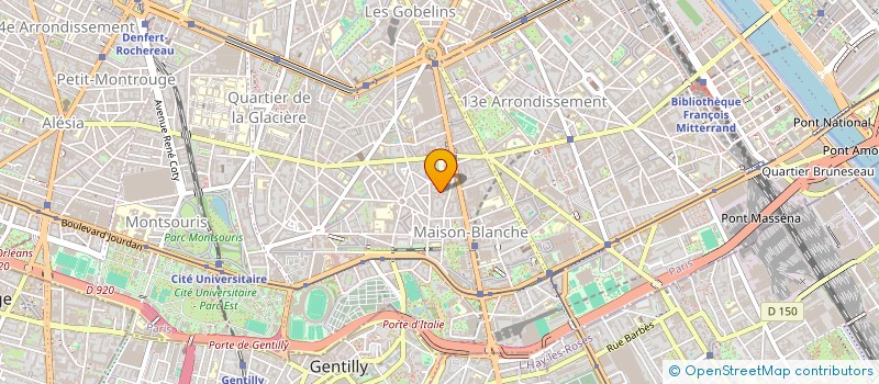 localisation de l'entreprise MONSIEUR ANTOINE GRIMALDI  PARIS