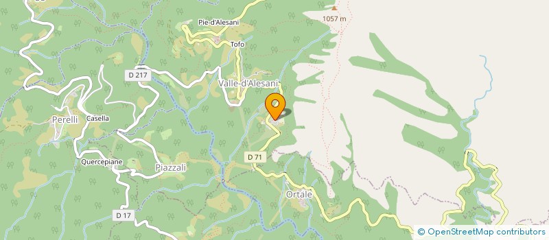 localisation de l'entreprise MONSIEUR ANTOINE GRISONI à VALLE D'ALESANI