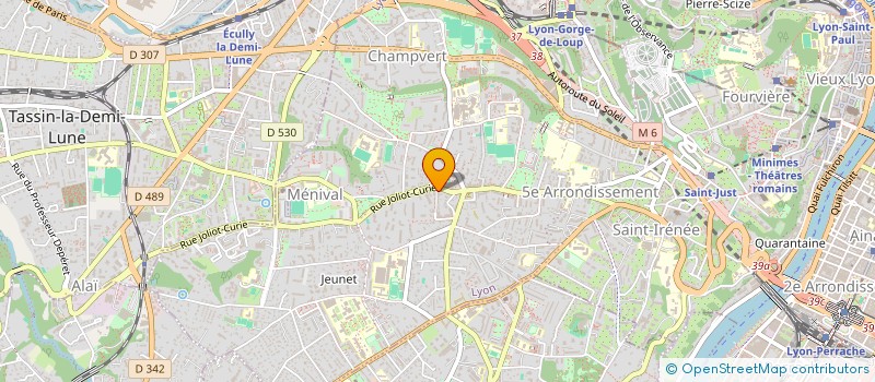 localisation de l'entreprise MONSIEUR ANTOINE GROHEUX  LYON