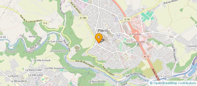 localisation de l'entreprise MONSIEUR ANTOINE GROSSET  PLERIN