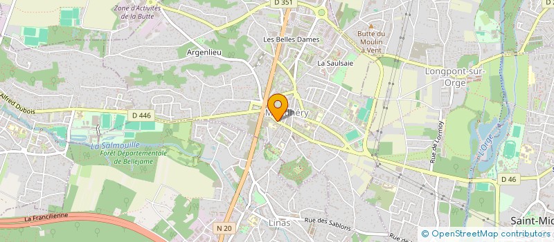 localisation de l'entreprise MONSIEUR ANTOINE GUBETTI à MONTLHERY